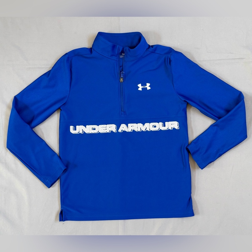 Under Armour Royal Blue Half-Zip‎ Top